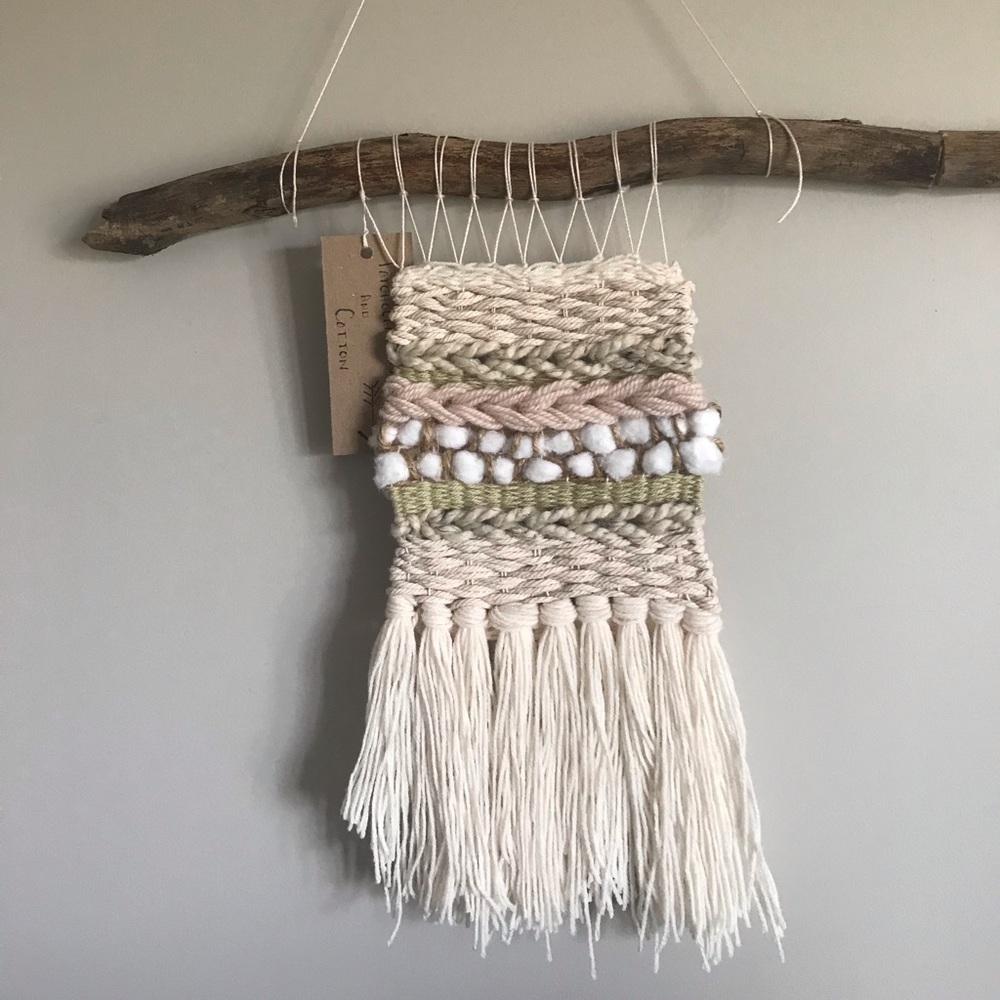 Boho Handmade Woven Hanging Wall Art
